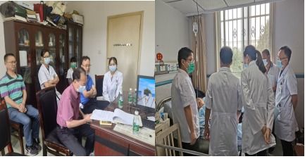 神經內科黨支部到基層醫院開展質量控制活動